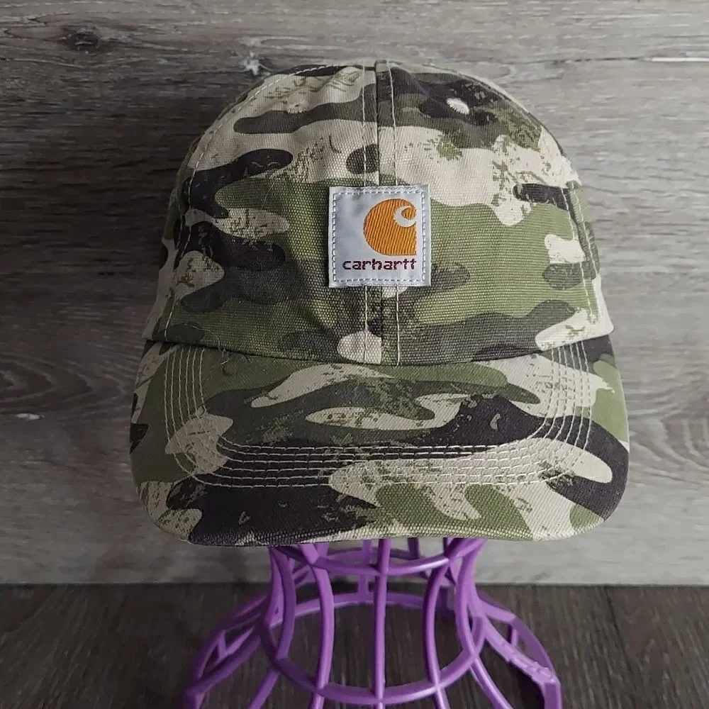 Children's Carhartt Camo Baseball Hat